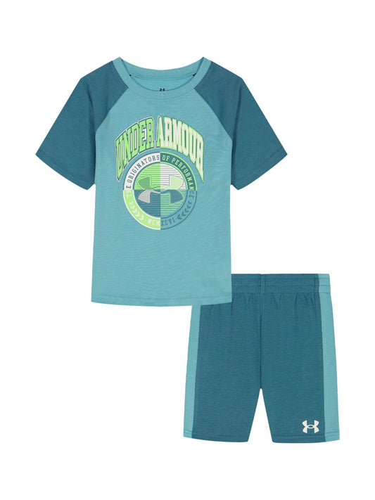 Under Armour Blue Rival Terry Shorts Set image 1