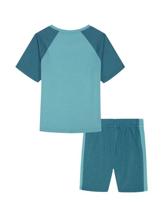Under Armour Blue Rival Terry Shorts Set image 2