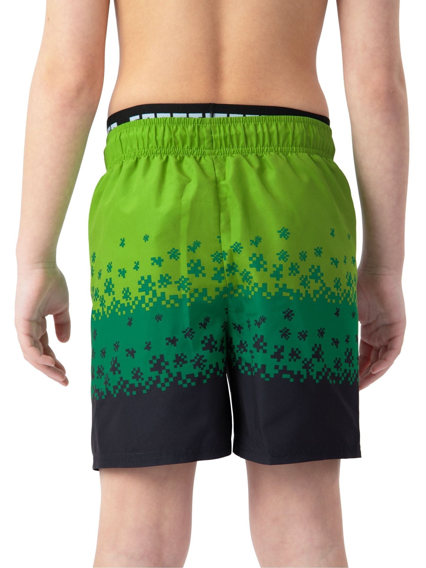 Dsiney Kidz - Character Green Minecraft Creeper Swimming Trunks image 8