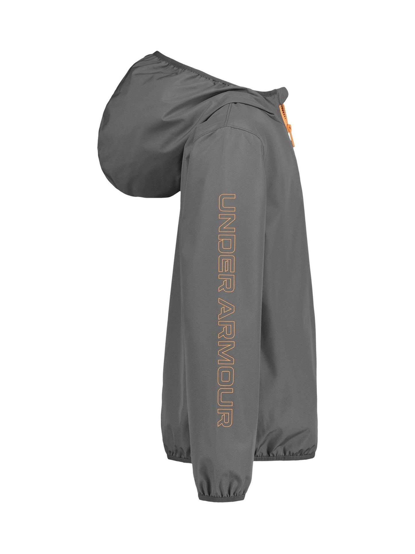 Dsiney Kidz - Under Armour Grey Windtuck Workmark Mesh Lined Water Repellent Windbreaker image 3
