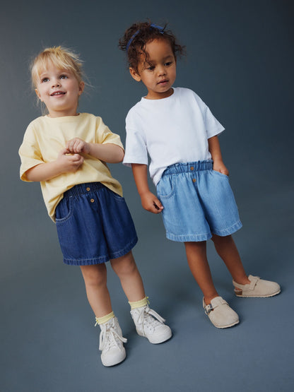 Dsiney Kidz - Blue Pullon Denim shorts 2 Pack (3mths-10yrs) image 2