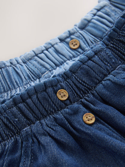 Dsiney Kidz - Blue Pullon Denim shorts 2 Pack (3mths-10yrs) image 8