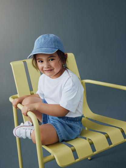 Dsiney Kidz - Mid Blue Denim Soft Denim Shorts (3mths-10yrs) image 4
