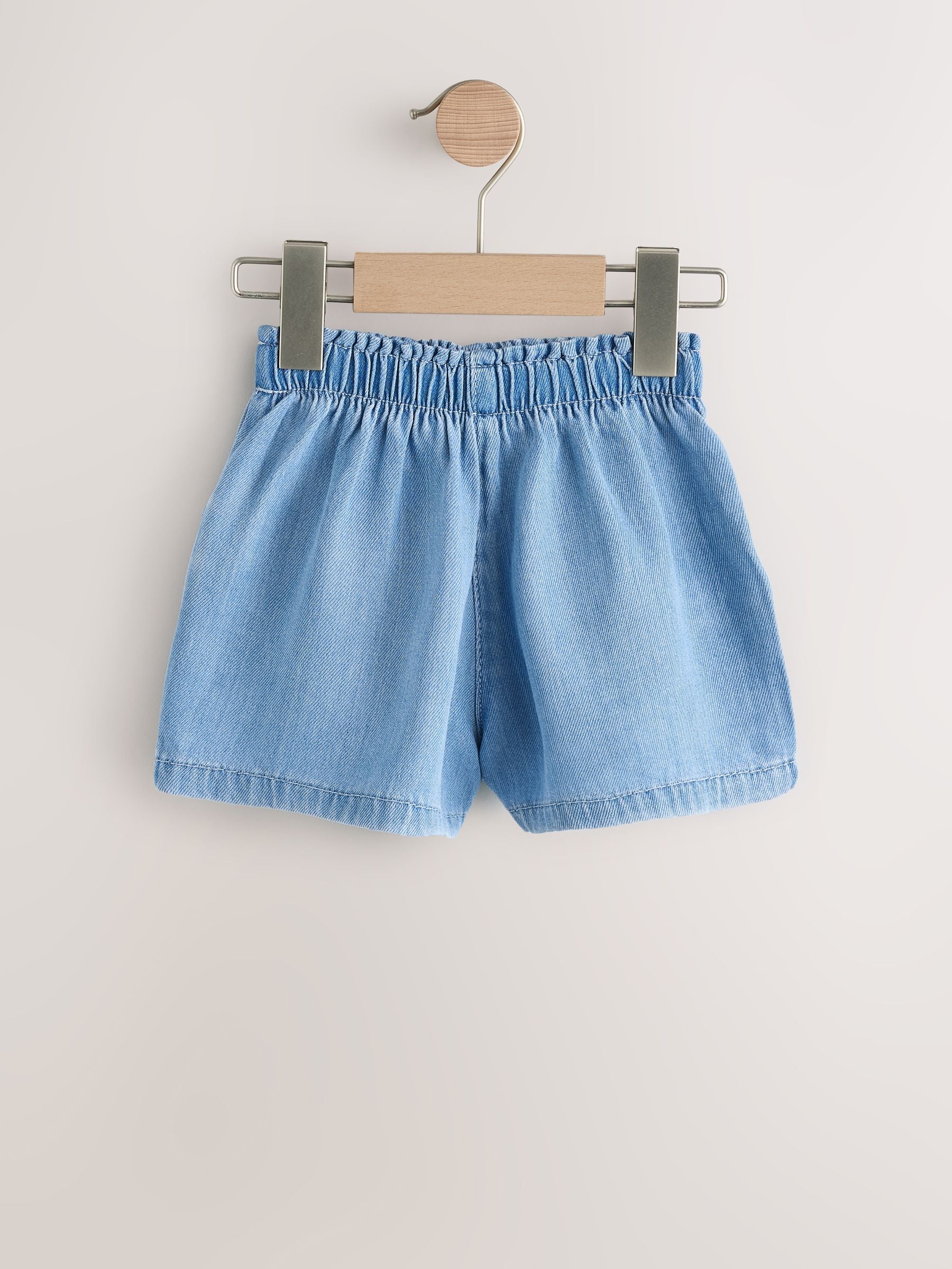 Dsiney Kidz - Mid Blue Denim Soft Denim Shorts (3mths-10yrs) image 6