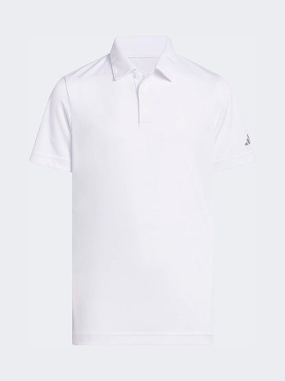 Dsiney Kidz - adidas Golf White Performance Short Sleeve Polo Shirt image 1
