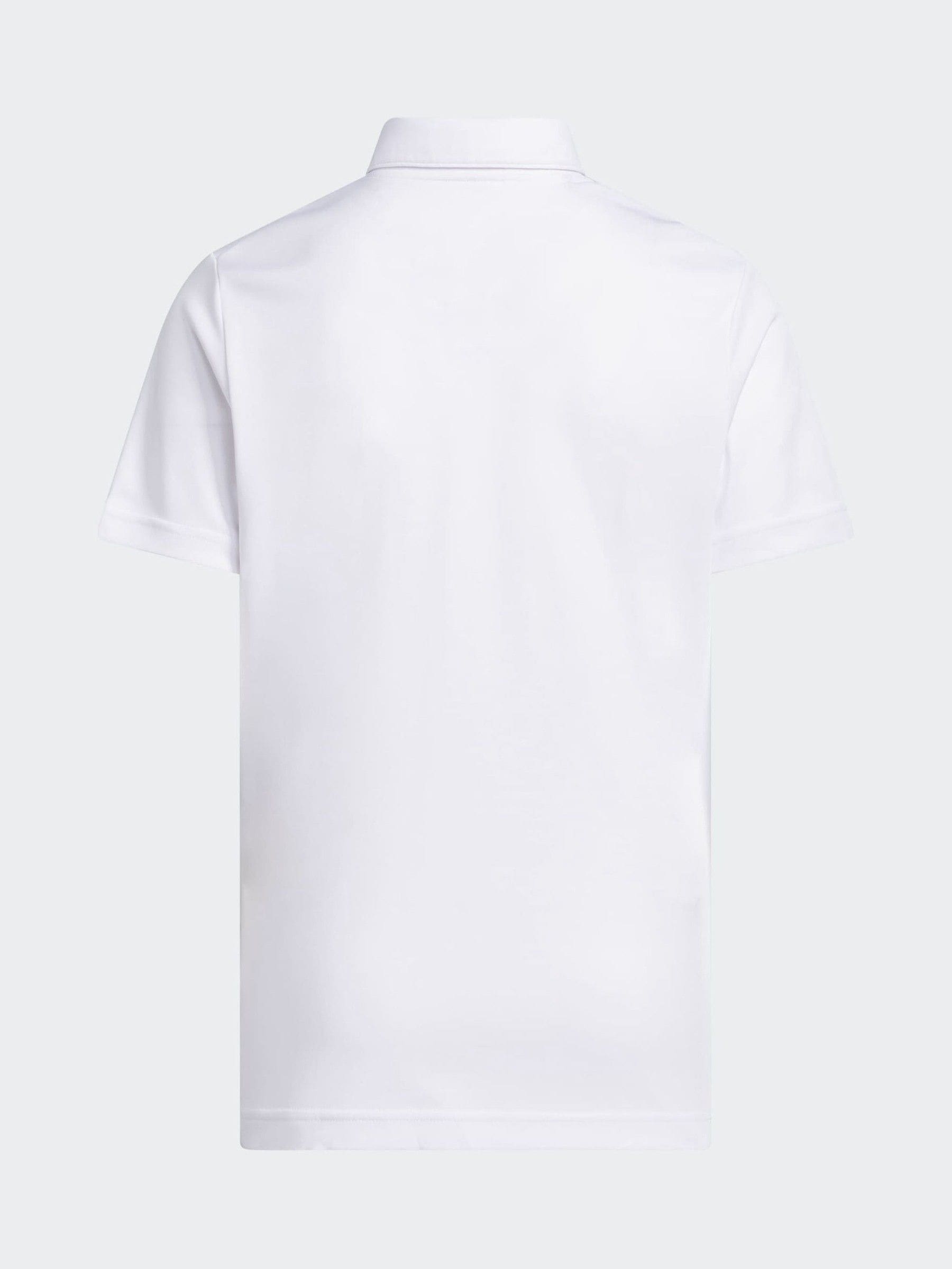 Dsiney Kidz - adidas Golf White Performance Short Sleeve Polo Shirt image 2
