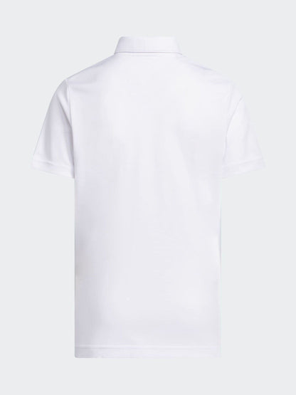 Dsiney Kidz - adidas Golf White Performance Short Sleeve Polo Shirt image 2