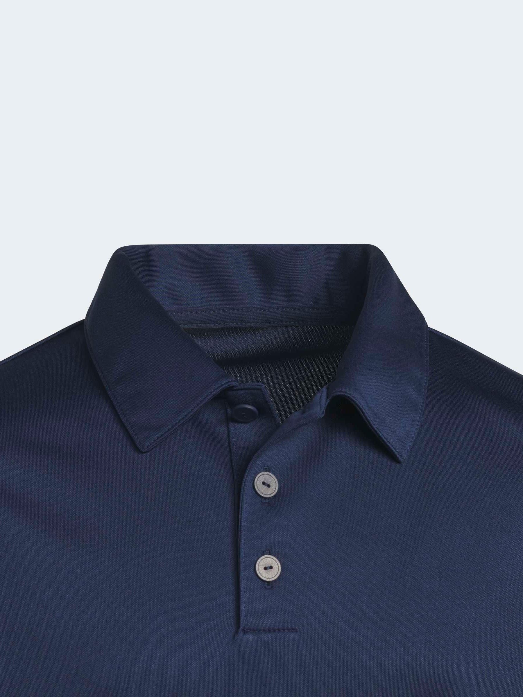 Dsiney Kidz - adidas Golf Navy Blue Performance Short Sleeve Polo Shirt image 3