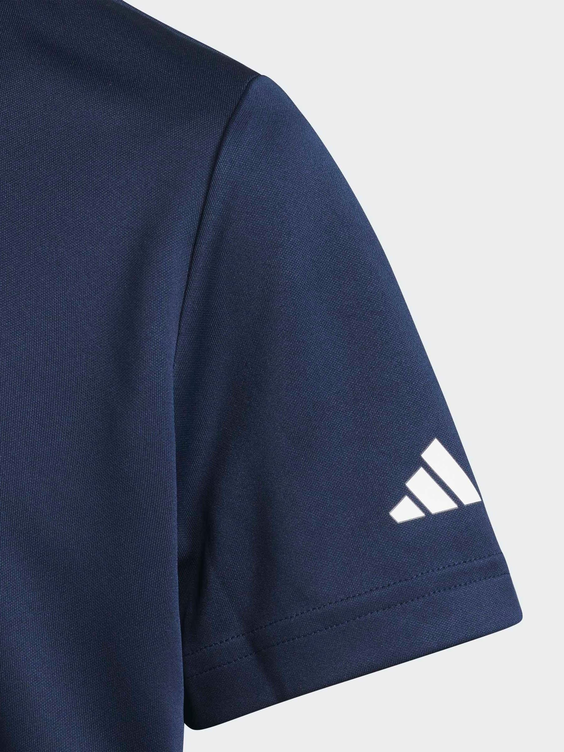 Dsiney Kidz - adidas Golf Navy Blue Performance Short Sleeve Polo Shirt image 4