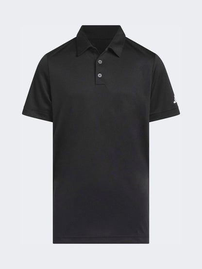 Dsiney Kidz - adidas Golf Black Performance Short Sleeve Polo Shirt image 1