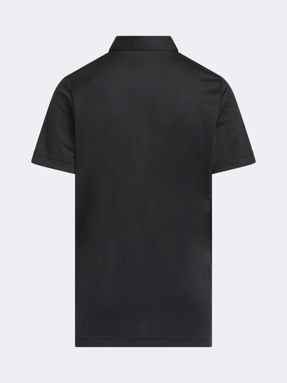 Dsiney Kidz - adidas Golf Black Performance Short Sleeve Polo Shirt image 2