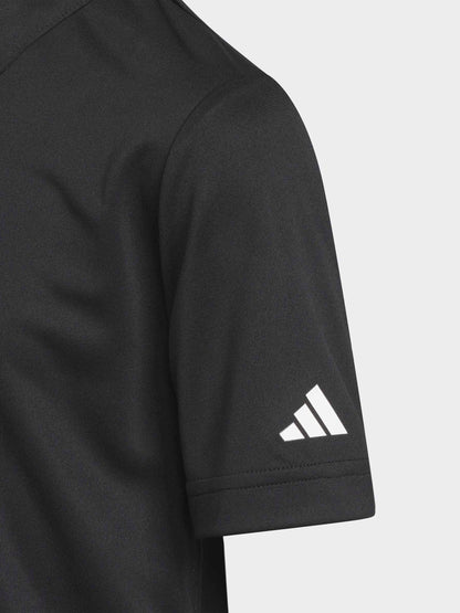 Dsiney Kidz - adidas Golf Black Performance Short Sleeve Polo Shirt image 3