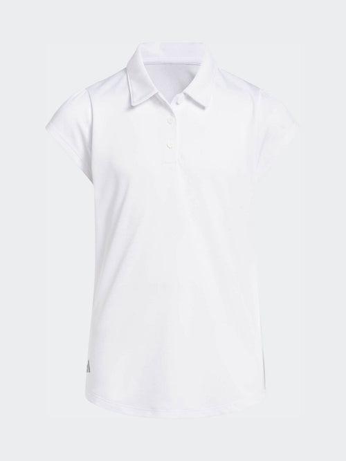 Dsiney Kidz - adidas Golf White Performance Short Sleeve Polo Shirt image 1