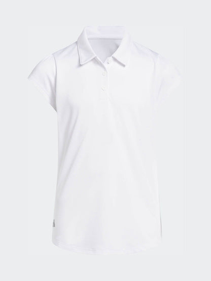 Dsiney Kidz - adidas Golf White Performance Short Sleeve Polo Shirt image 1