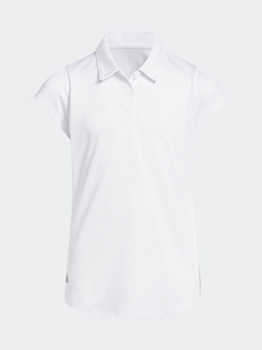 Dsiney Kidz - adidas Golf White Performance Short Sleeve Polo Shirt image 1