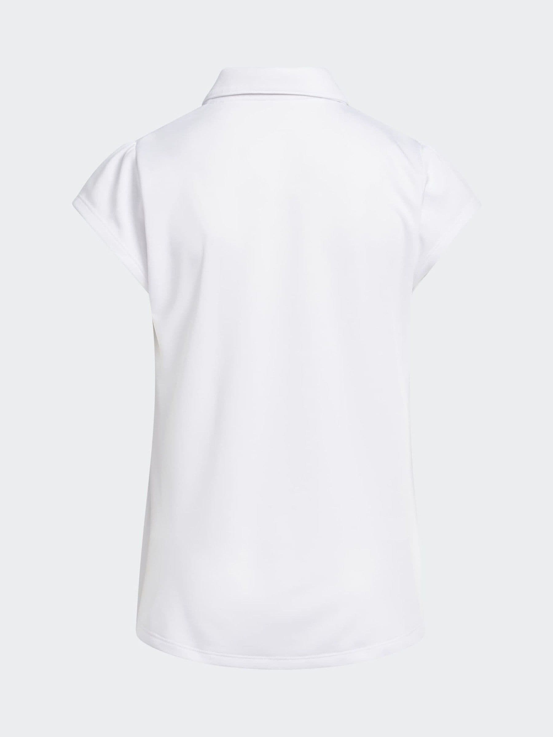 Dsiney Kidz - adidas Golf White Performance Short Sleeve Polo Shirt image 2