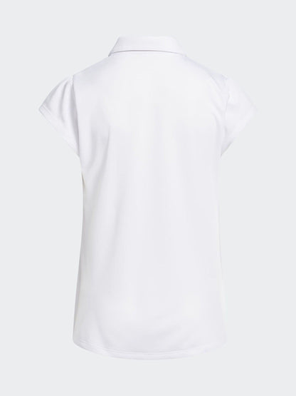 Dsiney Kidz - adidas Golf White Performance Short Sleeve Polo Shirt image 2