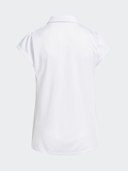 Dsiney Kidz - adidas Golf White Performance Short Sleeve Polo Shirt image 2
