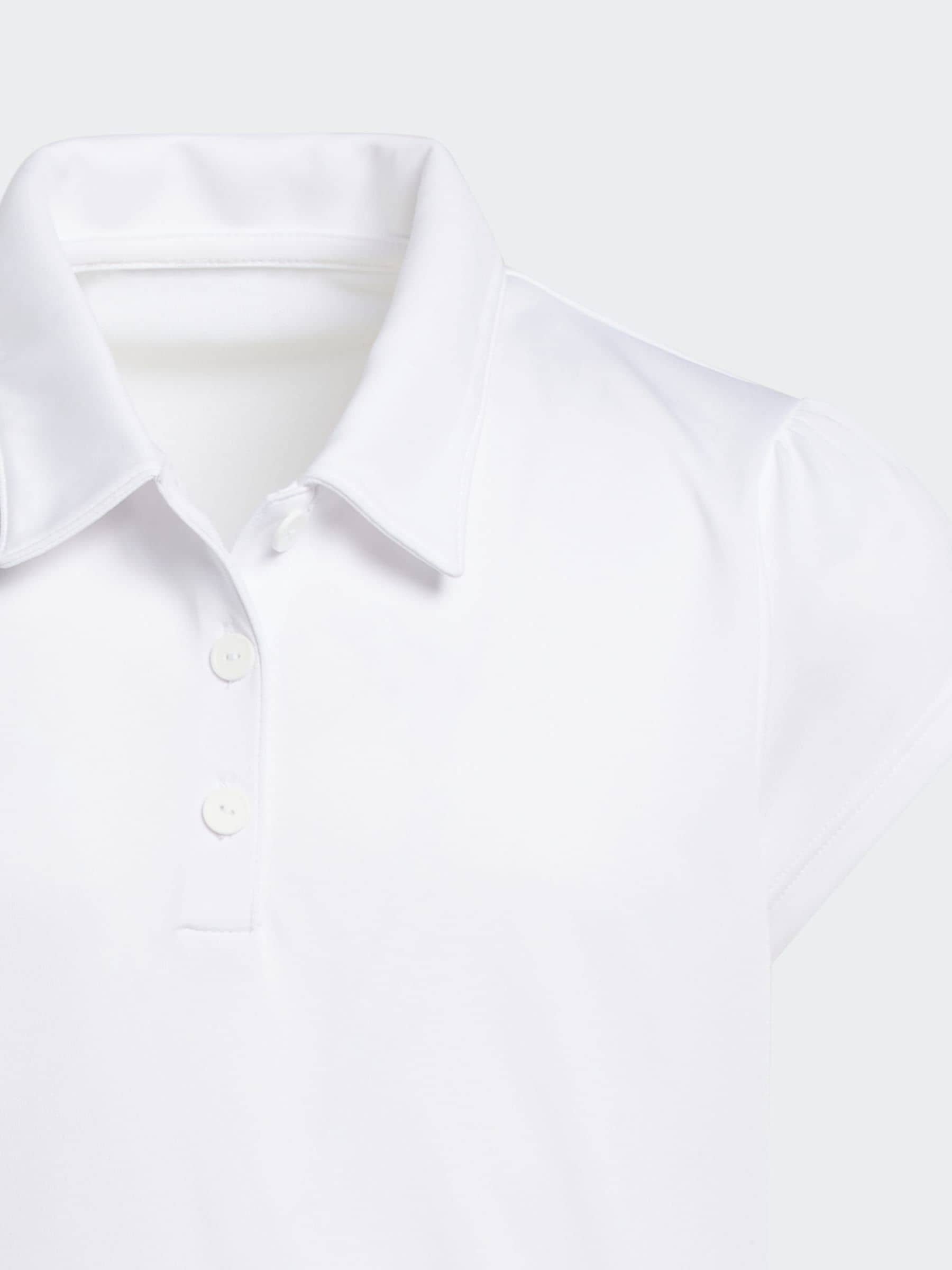 Dsiney Kidz - adidas Golf White Performance Short Sleeve Polo Shirt image 3