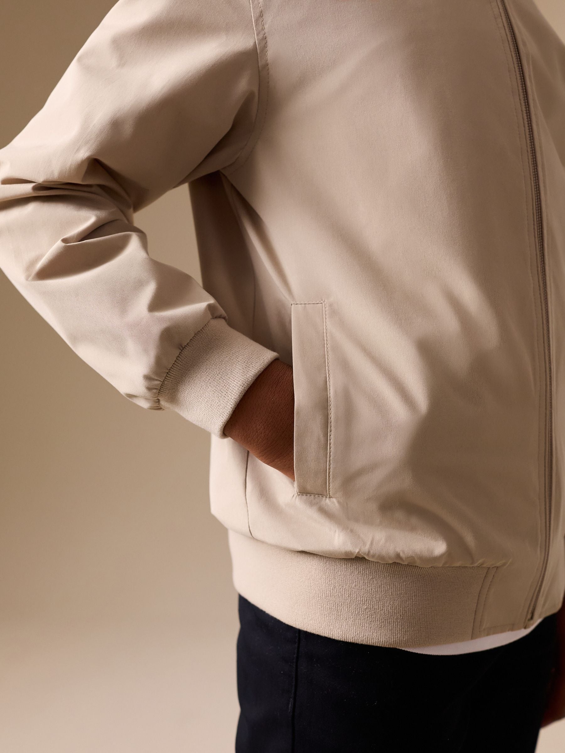 Dsiney Kidz - Neutral Harrington Jacket (3-16yrs) image 4