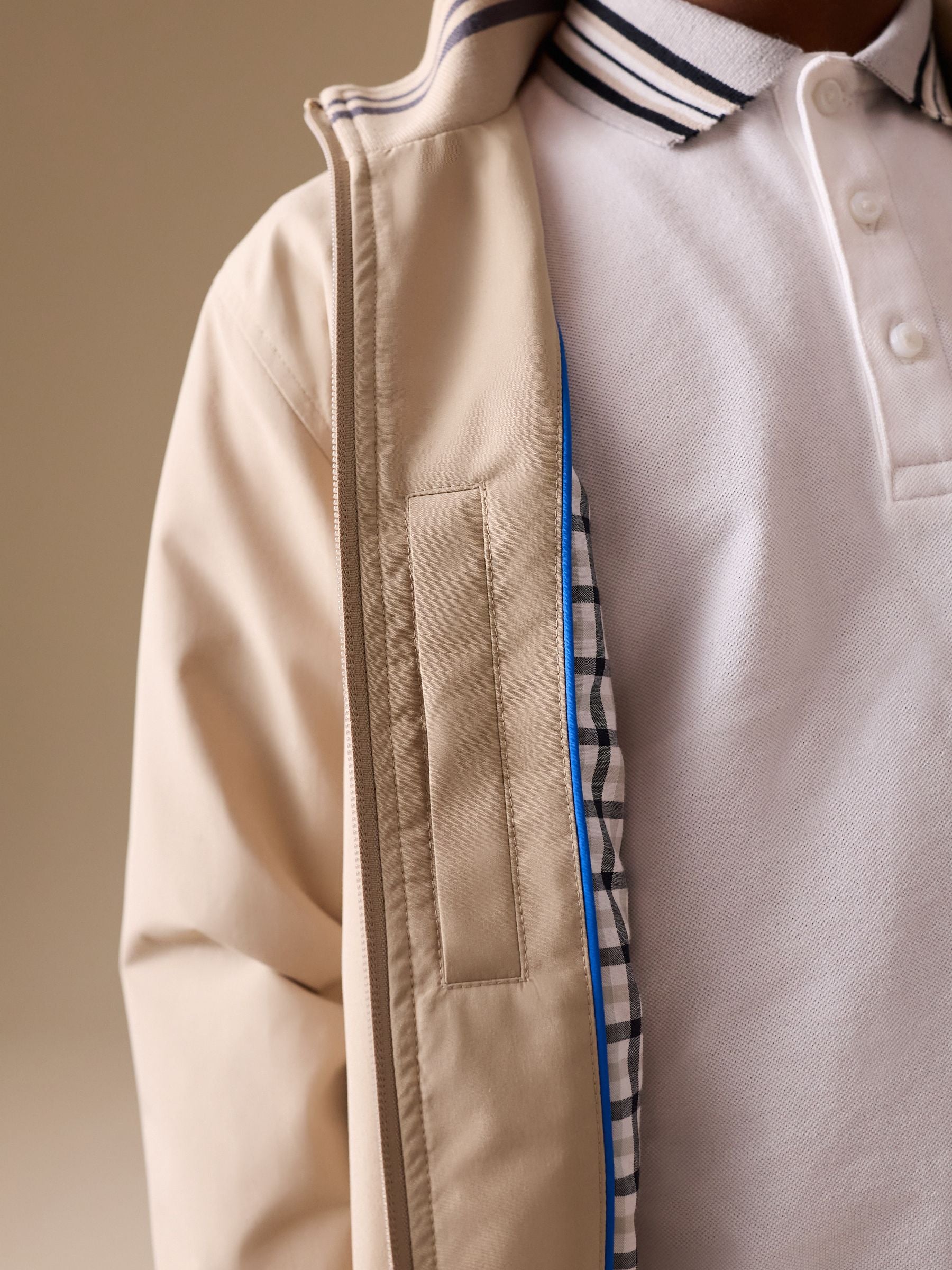 Dsiney Kidz - Neutral Harrington Jacket (3-16yrs) image 7