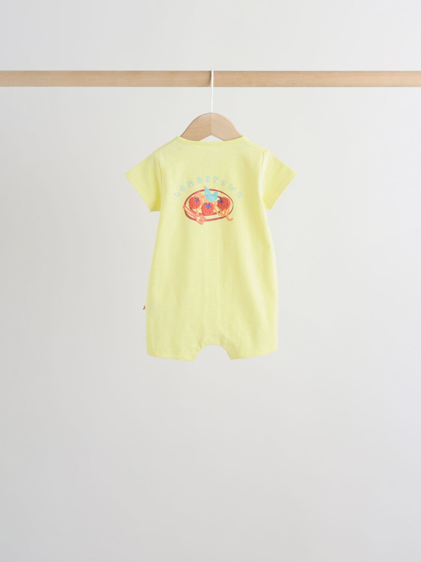 Tomato Print Jersey Baby Rompers 4 Pack image 4
