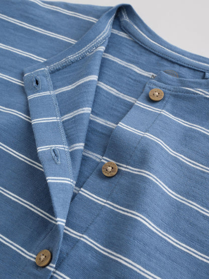 Stripe Jersey Baby Rompers 3 Pack image 3