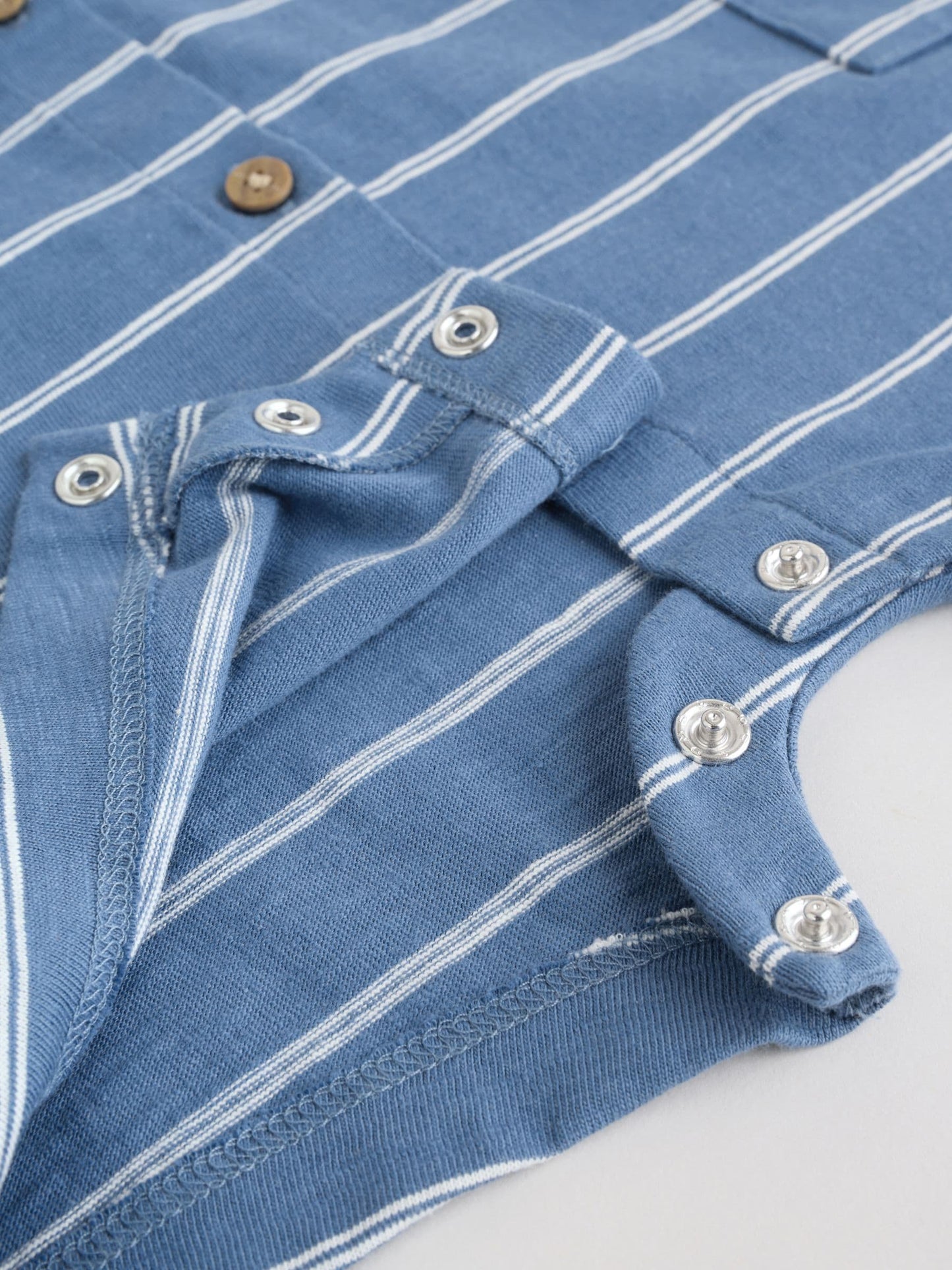 Stripe Jersey Baby Rompers 3 Pack image 4