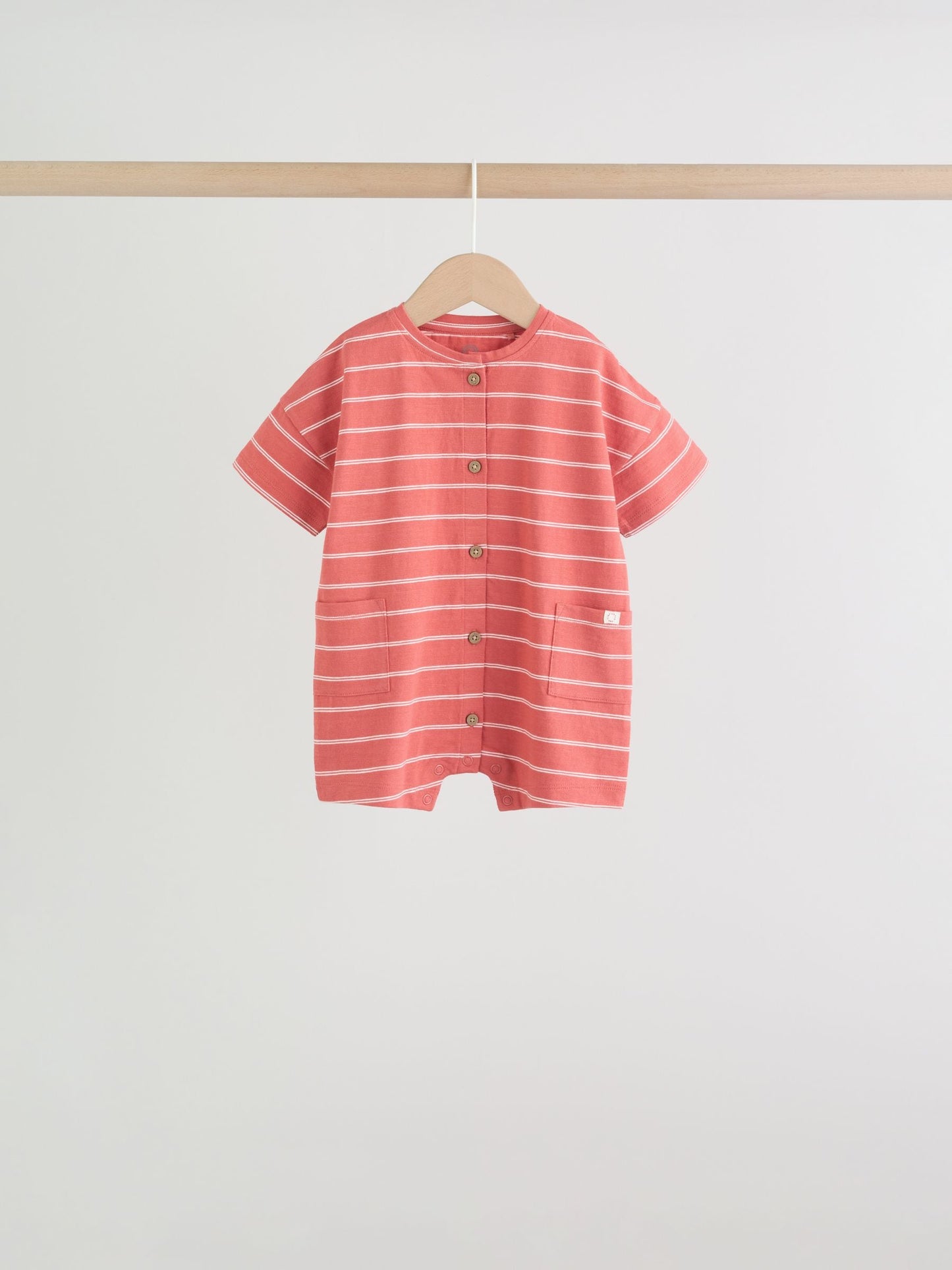 Stripe Jersey Baby Rompers 3 Pack image 7