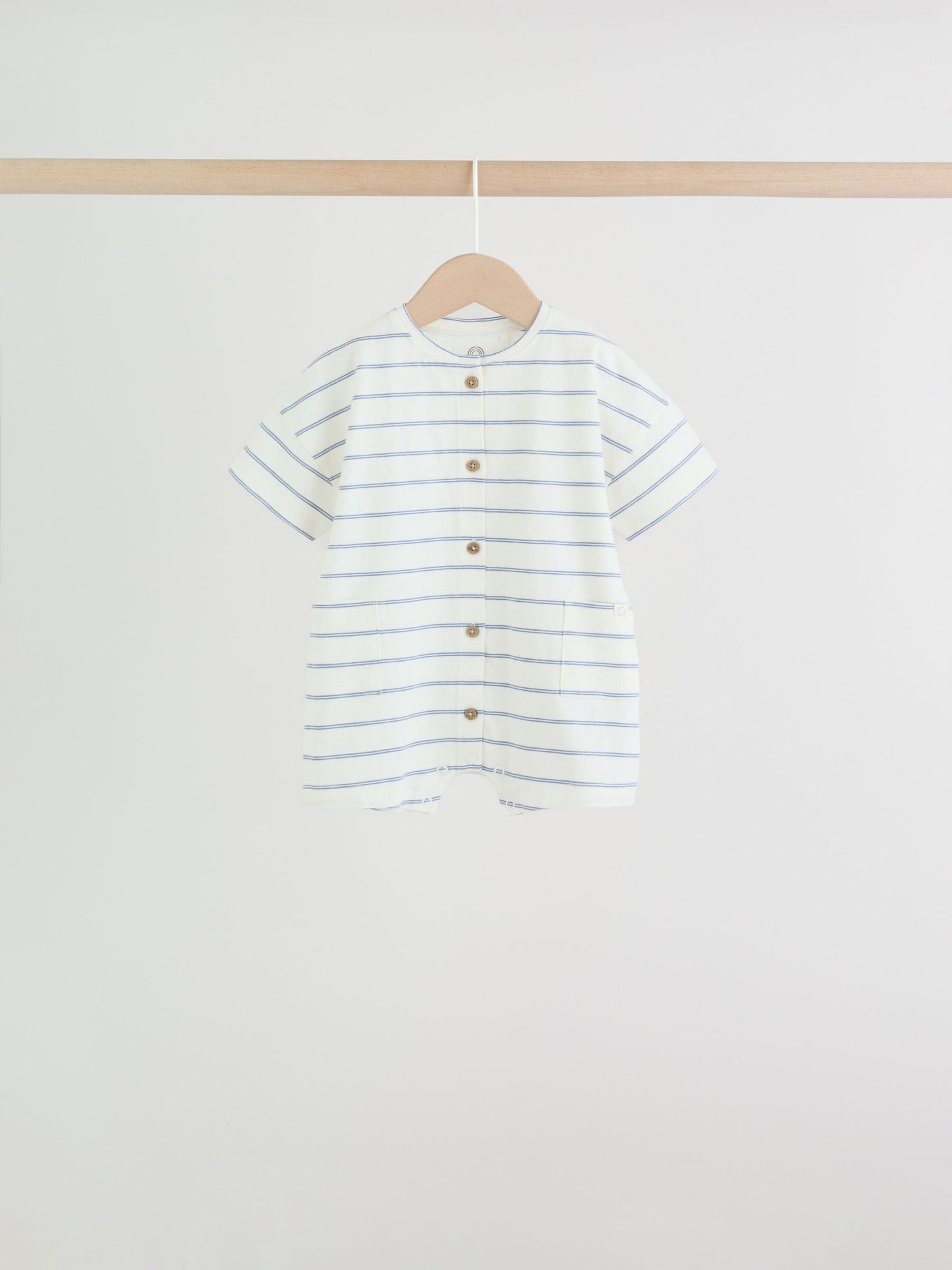 Stripe Jersey Baby Rompers 3 Pack image 6
