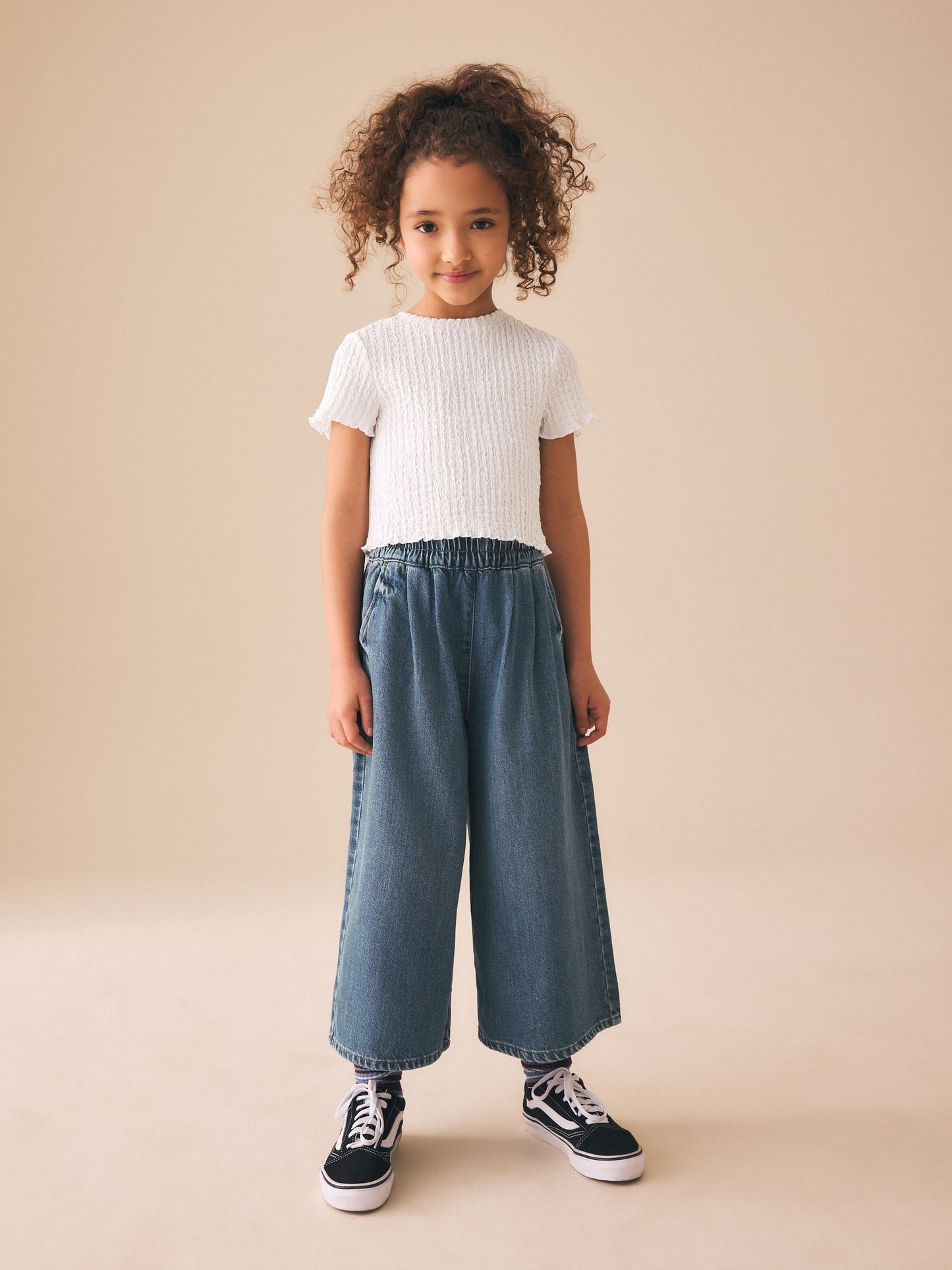 Dsiney Kidz - White Textured T-Shirt (3-16yrs) image 2