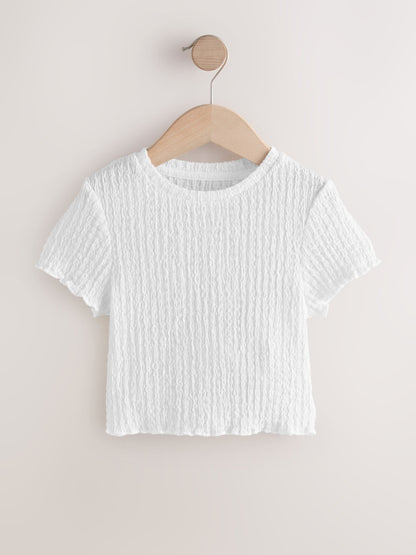 Dsiney Kidz - White Textured T-Shirt (3-16yrs) image 5