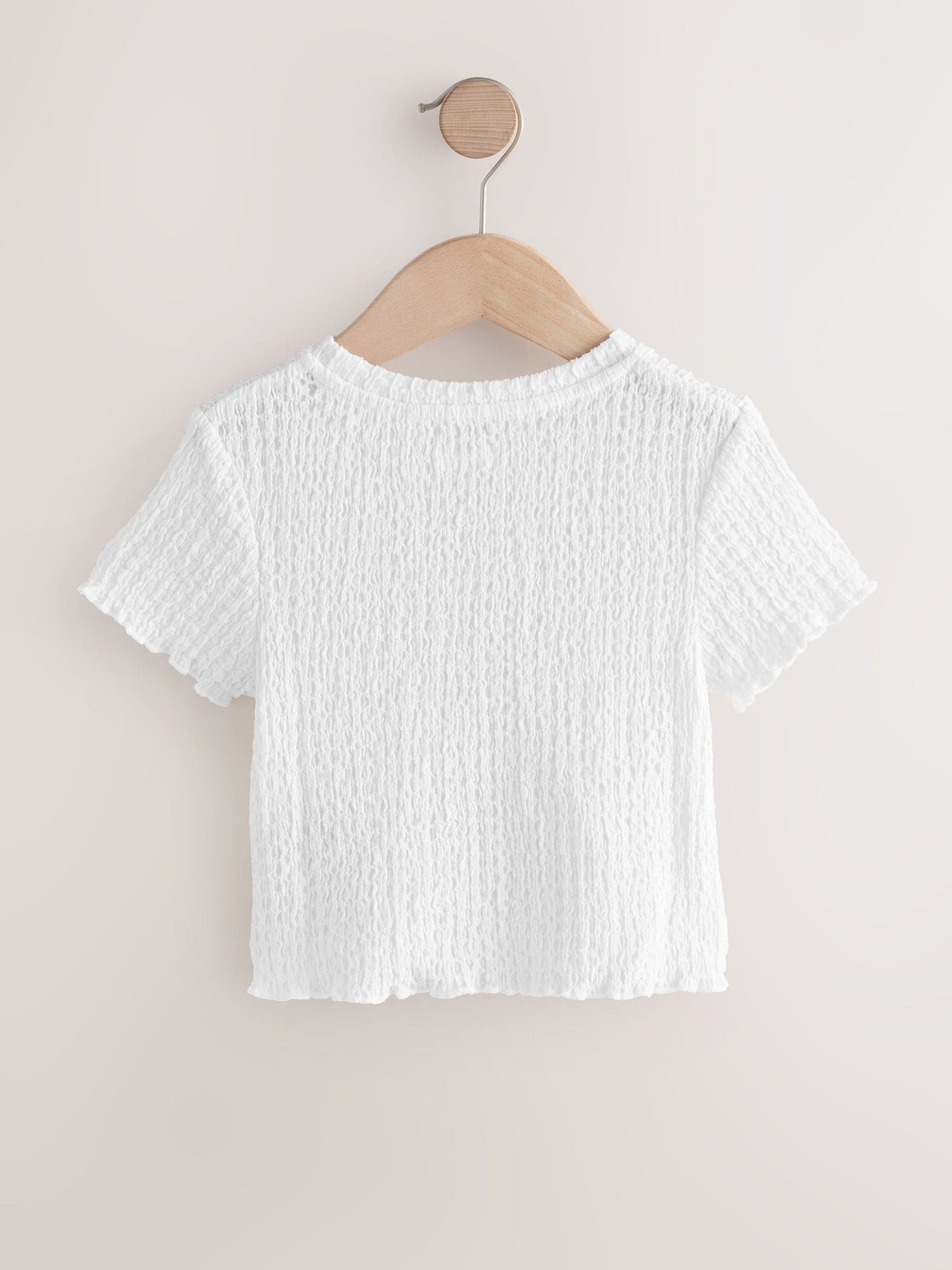 Dsiney Kidz - White Textured T-Shirt (3-16yrs) image 6