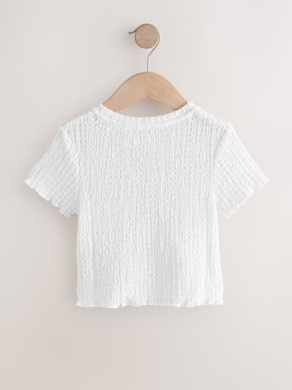 Dsiney Kidz - White Textured T-Shirt (3-16yrs) image 6