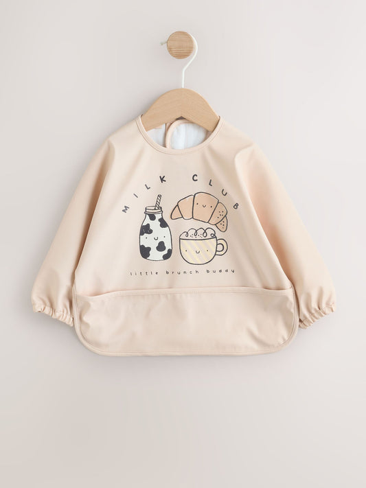 Milk Club Weaning And Feeding Sleeved Bib image 1