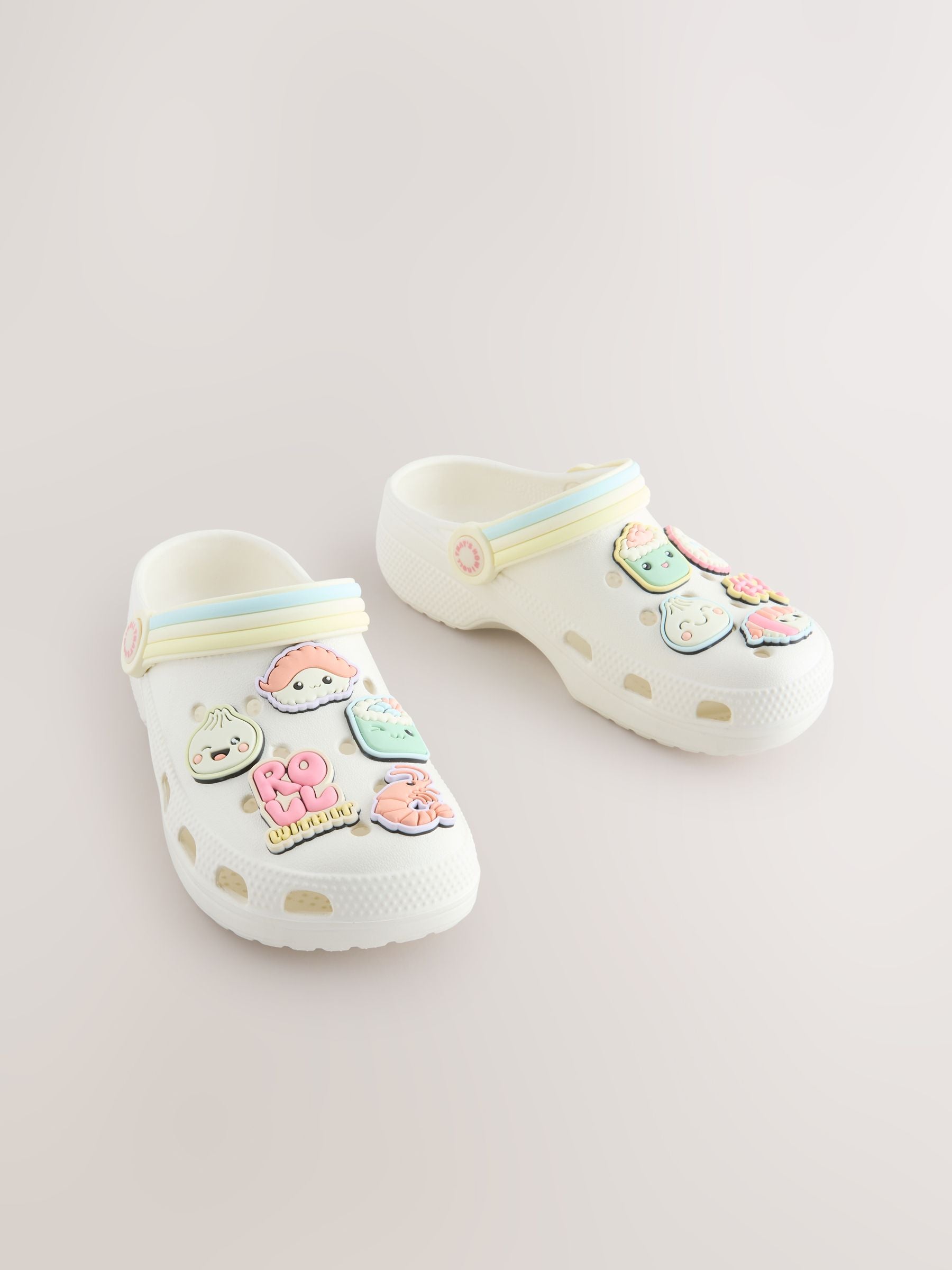 Cream Sushi Clogs Clogs image 1