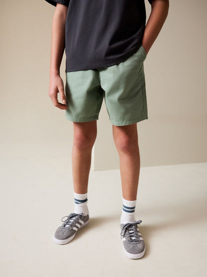 Dsiney Kidz - Sage Green Regular Fit Shorts (3-16yrs) image 1