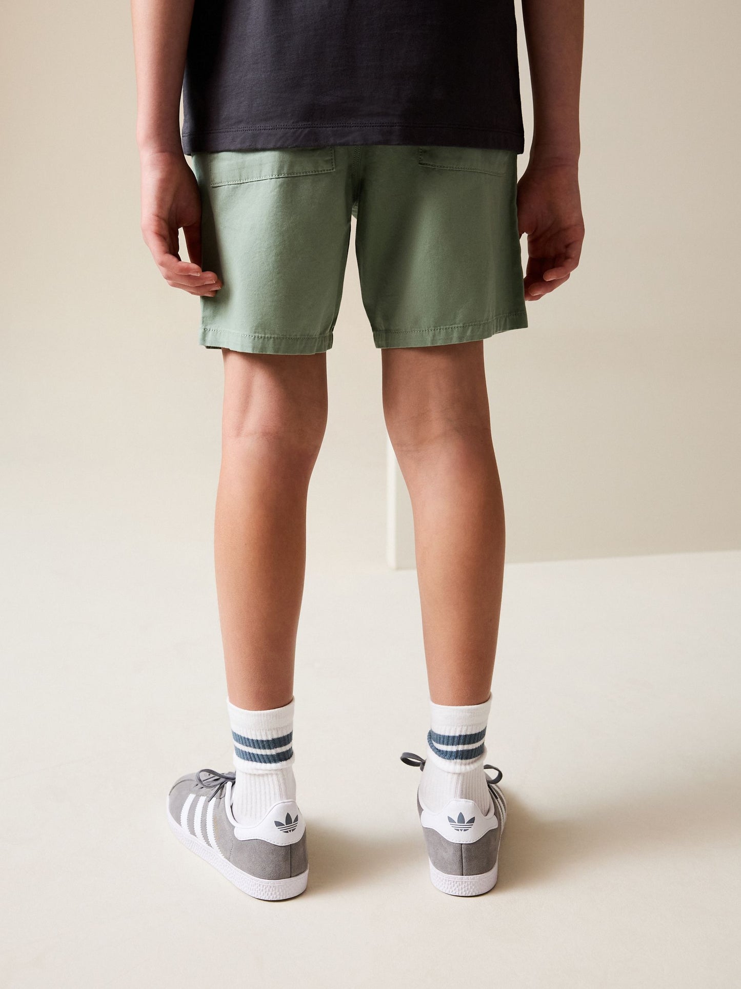 Dsiney Kidz - Sage Green Regular Fit Shorts (3-16yrs) image 2