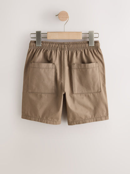 Dsiney Kidz - Brown/Rust/Stripe 3 Pack Shorts (3-16yrs) image 5