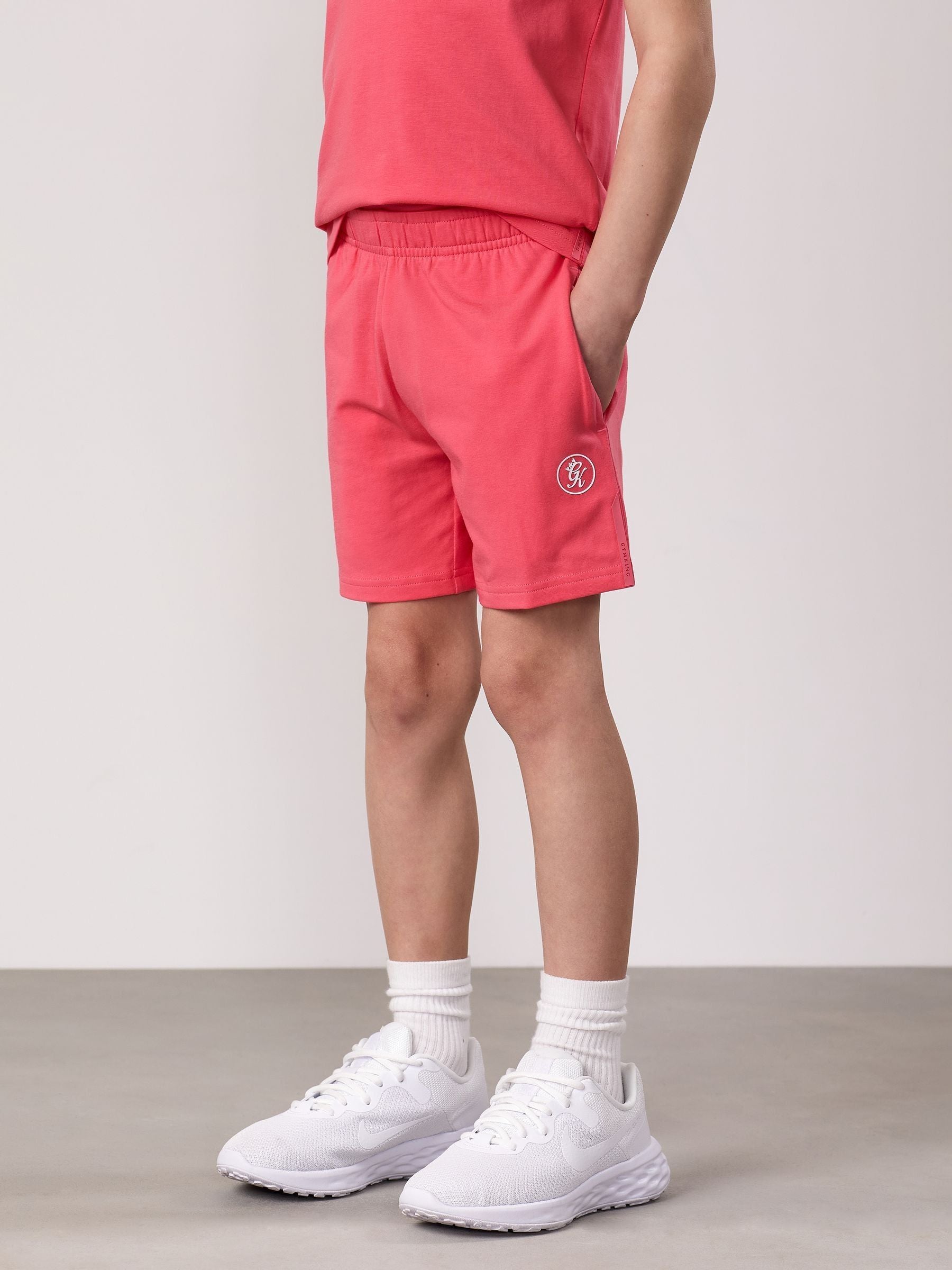 Dsiney Kidz - Gym King Coral Pro Logo Shorts image 2
