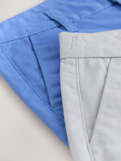 Dsiney Kidz - Grey/Blue Chino Shorts (3-16yrs) image 7