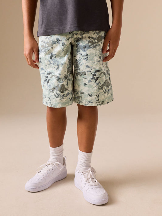 Disney Kidz - Ecru Denim Jort Shorts (3-16yrs) image 1