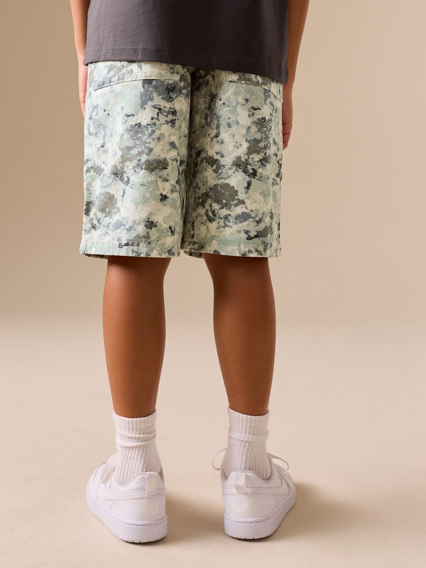 Dsiney Kidz - Ecru Denim Jort Shorts (3-16yrs) image 3