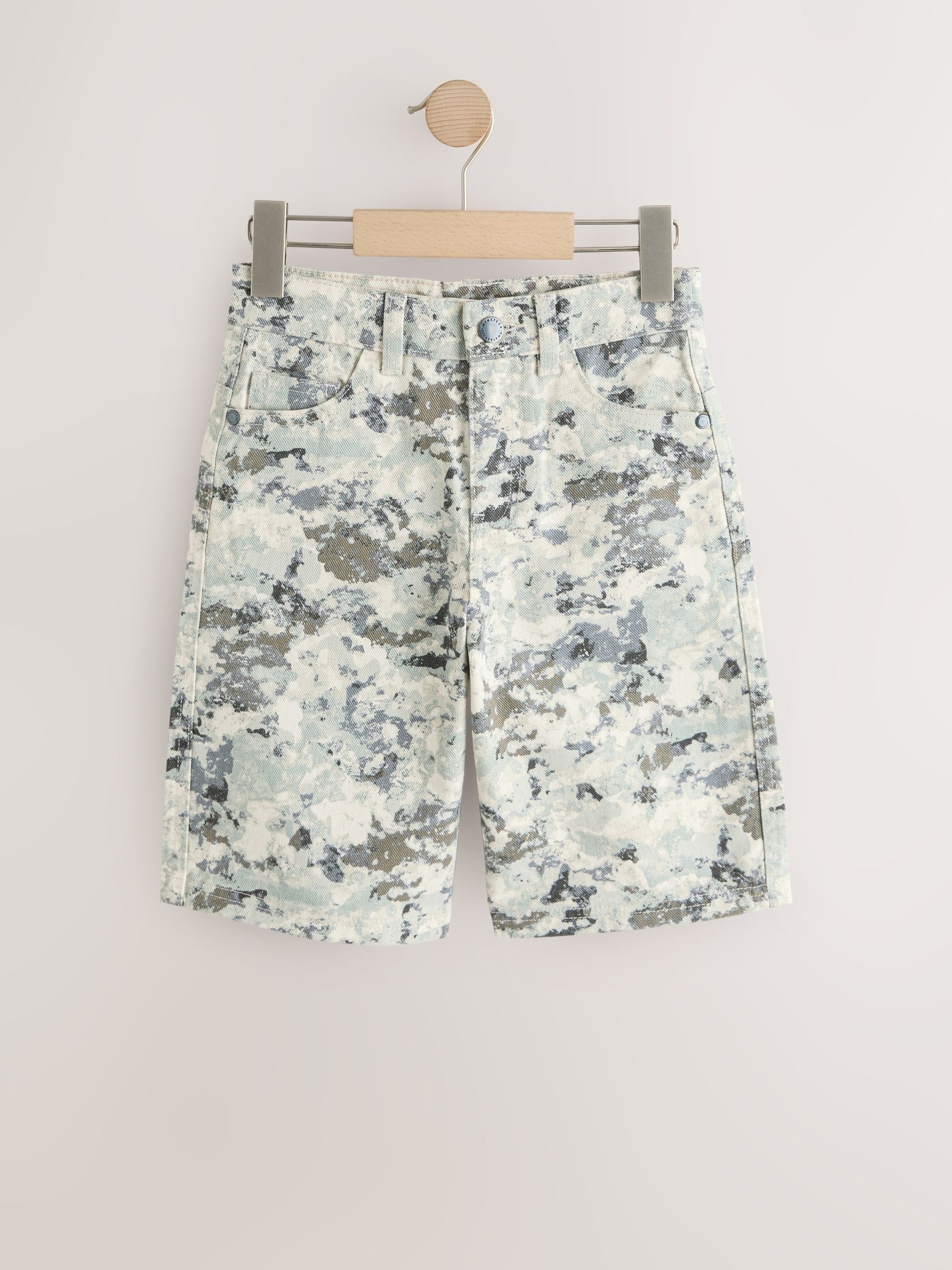 Dsiney Kidz - Ecru Denim Jort Shorts (3-16yrs) image 4