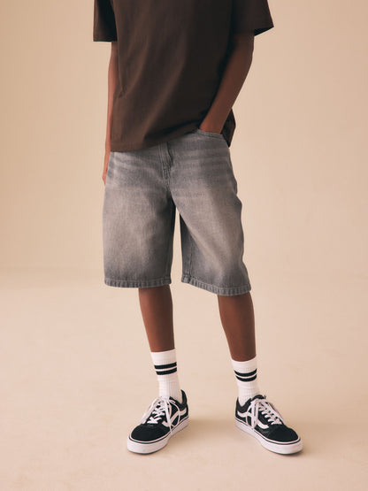 Dsiney Kidz - Denim Tint Denim Jort Shorts (3-16yrs) image 1