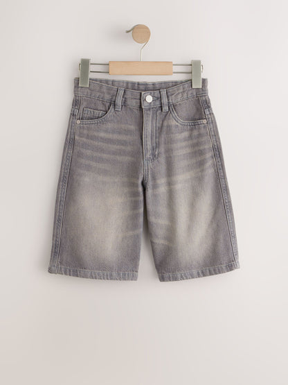 Dsiney Kidz - Denim Tint Denim Jort Shorts (3-16yrs) image 4