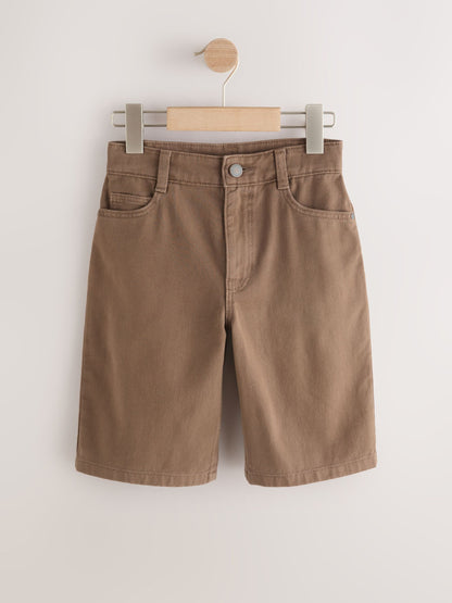 Dsiney Kidz - Brown Denim Jort Shorts (3-16yrs) image 5