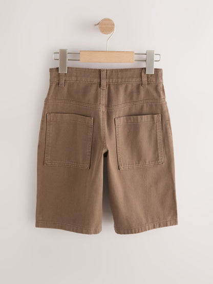 Dsiney Kidz - Brown Denim Jort Shorts (3-16yrs) image 6