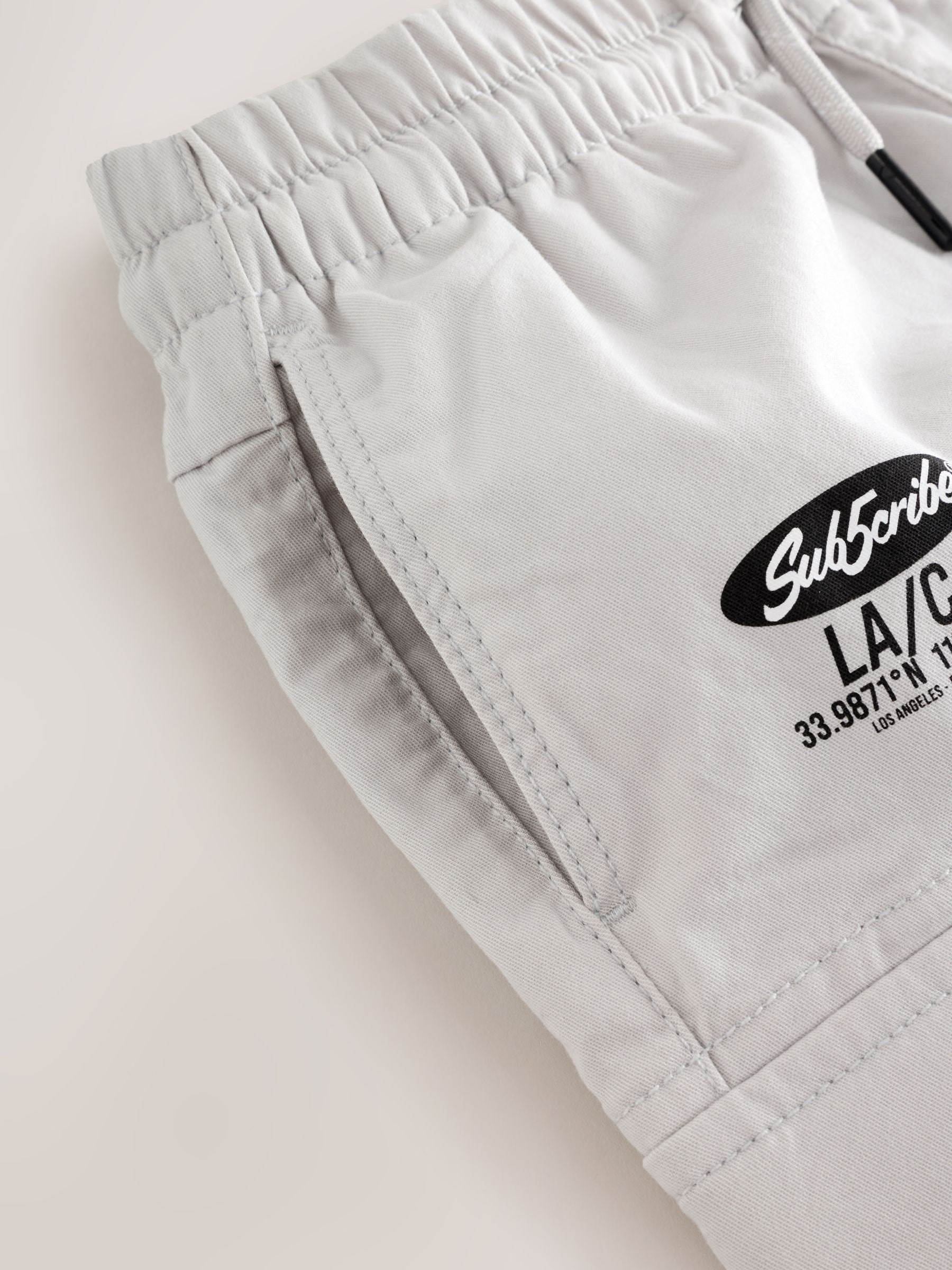 Dsiney Kidz - Grey Cargo Shorts (3-16yrs) image 8