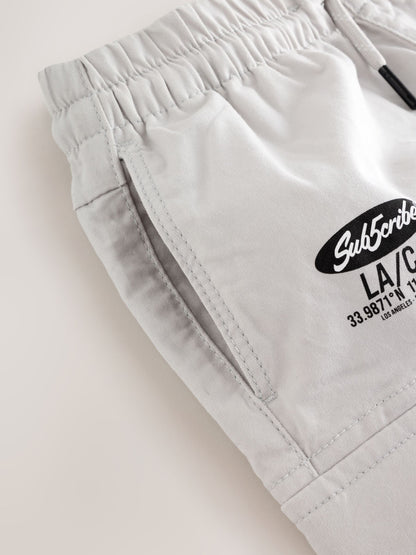 Dsiney Kidz - Grey Cargo Shorts (3-16yrs) image 8